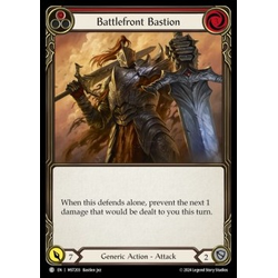 FaB Löskort: Part the Mistveil: Battlefront Bastion (Red) (Rainbow Foil)