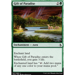 Magic löskort: Amonkhet: Gift of Paradise