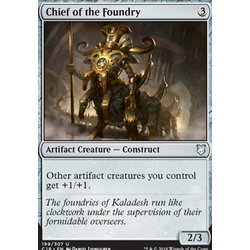 Magic löskort: Commander 2018: Chief of the Foundry