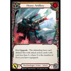 FaB Löskort: Bright Lights: Heavy Artillery (Yellow) (Rainbow Foil)