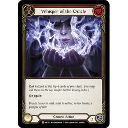 FaB Löskort: Arcane Rising Unlimited: Whisper of the Oracle (Red)