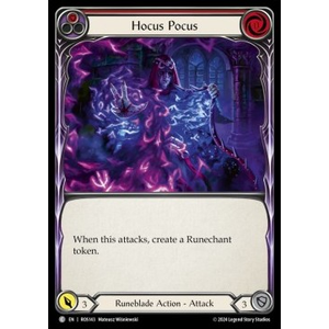 FaB Löskort: Rosetta: Hocus Pocus (Red) (Rainbow Foil)