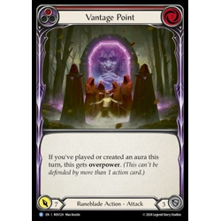 FaB Löskort: Rosetta: Vantage Point (Red) (Rainbow Foil)