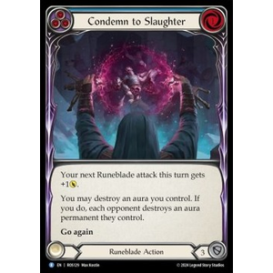 FaB Löskort: Rosetta: Condemn to Slaughter (Blue)