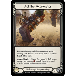 FaB Löskort: Arcane Rising Unlimited: Achilles Accelerator