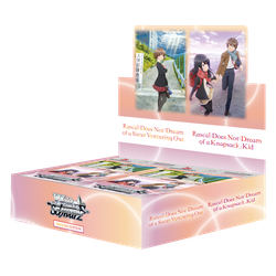Weiß Schwarz: Rascal Does Not Dream Series Booster Display (12)
