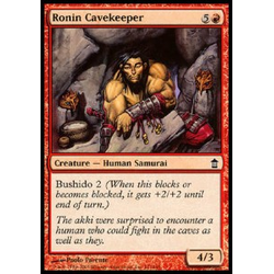 Magic löskort: Saviors of Kamigawa: Ronin Cavekeeper