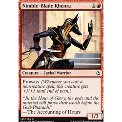 Magic löskort: Amonkhet: Nimble-Blade Khenra
