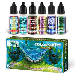 Colorshift Metal - Chameleon Acrylic Paint Set 3