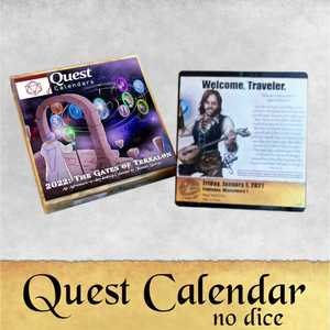 Quest Calendar 2022: The Gates of Terralon (inkl. Hero Book)