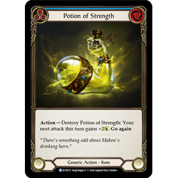 FaB Löskort: Welcome to Rathe Unlimited: Potion of Strength (Rainbow Foil)