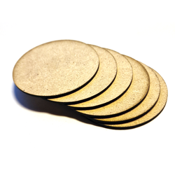 HDF - MDF 60mm bases (6)