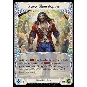 FaB Löskort: Welcome to Rathe - Hero Deck: Bravo, Showstopper