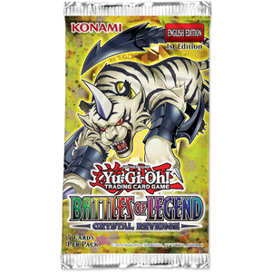 Yu-Gi-Oh! TCG: Battles of Legend - Crystal Revenge Booster Pack