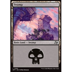 Magic löskort: Magic: Aetherdrift: Swamp (v.3)