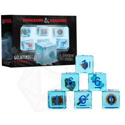 D&D Gelatinous Cube D6 (6-Pack)