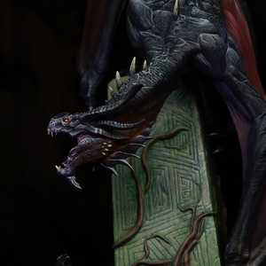 Squidmar Miniatures: Strakh - Nightmare Incarnate Dragon