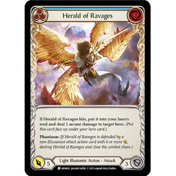 FaB Löskort: Monarch Unlimited: Herald of Ravages (Blue)