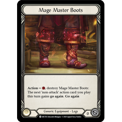 FaB Löskort: Arcane Rising: Mage Master Boots