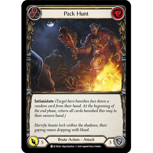 FaB Löskort: Welcome to Rathe Unlimited: Pack Hunt (Blue)