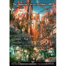 Magic löskort: Magic: The Gathering - FINAL FANTASY Through the Ages: Wall of Omens