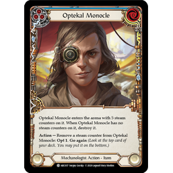 FaB Löskort: Arcane Rising Unlimited: Optekal Monocle (Rainbow Foil)