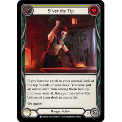 FaB Löskort: Arcane Rising Unlimited: Silver the Tip (Yellow)