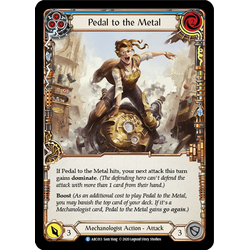 FaB Löskort: Arcane Rising Unlimited: Pedal to the Metal (Blue)