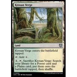 Magic löskort: Commander: Outlaws of Thunder Junction: Krosan Verge