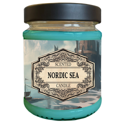 Scented Candle Nordic Sea with Surprise Dice