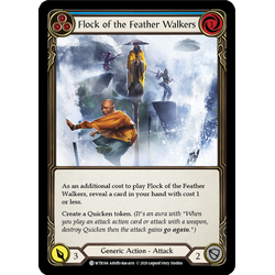 FaB Löskort: Welcome to Rathe Unlimited: Flock of the Feather Walkers (Blue) (Rainbow Foil)