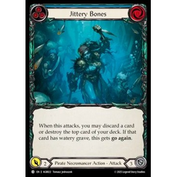FaB Löskort: Armory Deck: Gravy Bones: Jittery Bones (Blue)
