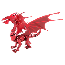 Metal Earth: Premium Red Dragon 3D Metal Model Kit