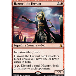 Magic löskort: Amonkhet: Hazoret the Fervent