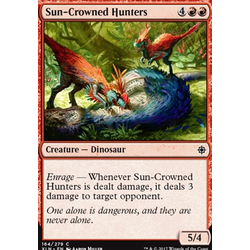 Magic löskort: Ixalan: Sun-Crowned Hunters