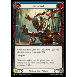 FaB Löskort: Part the Mistveil: Untamed (Blue) (Rainbow Foil)
