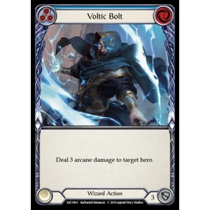 FaB Löskort: Arcane Rising First: Voltic Bolt (Blue) (Rainbow Foil)