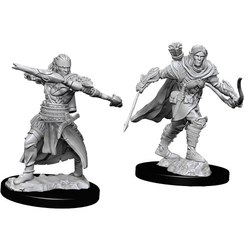Pathfinder Battles Deep Cuts (unpainted): Male Half-Elf Ranger