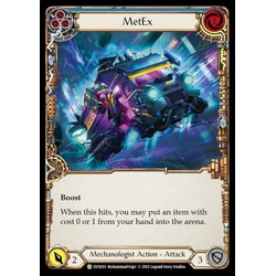 FaB Löskort: Bright Lights: MetEx (Blue) (Rainbow Foil)