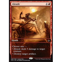 Magic löskort: Hour of Devastation: Abrade (Game Day Promo)