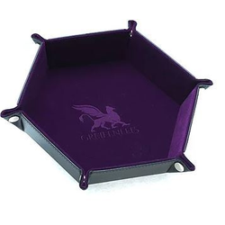 Dice Tray Hexagon Series: Purple