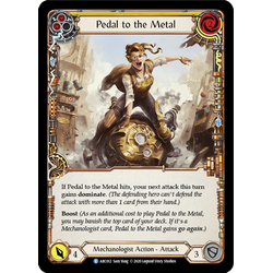 FaB Löskort: Arcane Rising Unlimited: Pedal to the Metal (Yellow)
