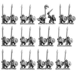 Dwarfs with Spears (10mm Fantasy)