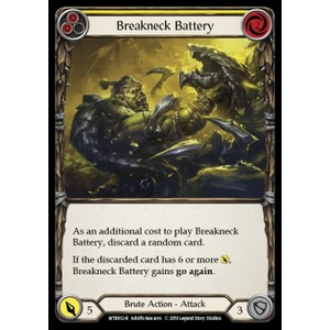 FaB Löskort: Welcome to Rathe Alpha: Breakneck Battery (Yellow)
