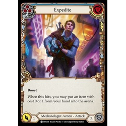 FaB Löskort: Bright Lights: Expedite (Blue) (Rainbow Foil)