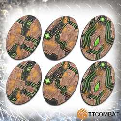 TTCombat 90 Tomb World Oval Bases (6)